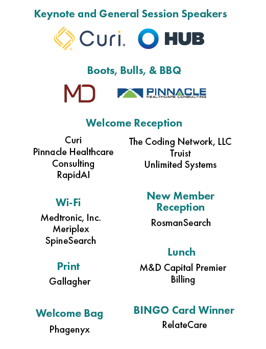 Event Sponsors