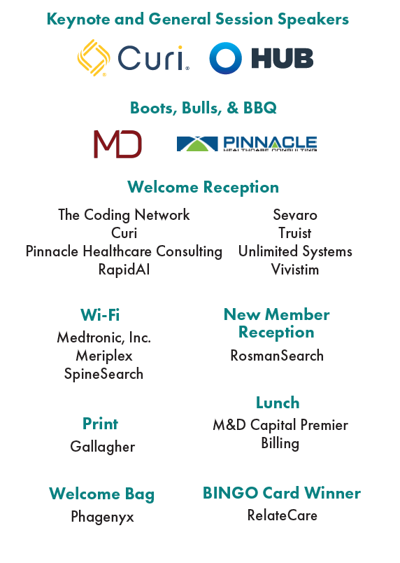 Event Sponsors